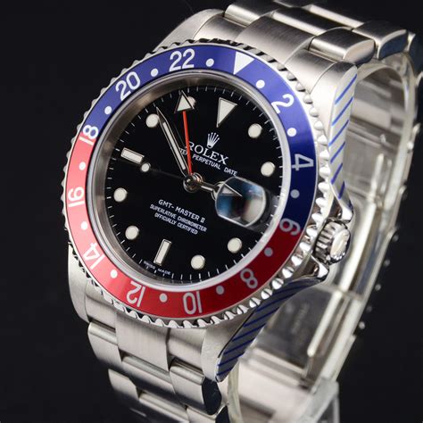 rolex gmt master ii acciaio 16710|rolex gmt 16710 pepsi.